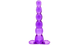 Анальная втулка с шариками Beads Purple