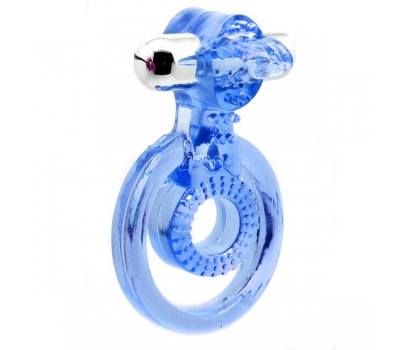 Эрекционное кольцо на пенис и мошонку Fabulous Blue