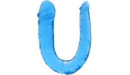 Фаллос анально-вагинальный Double Dong Blue