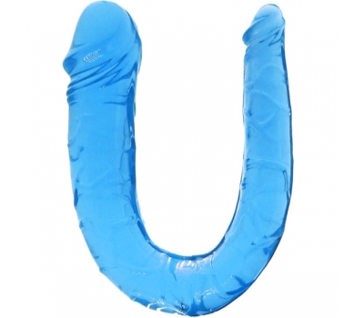 Фаллос анально-вагинальный Double Dong Blue