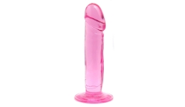 Гелевый фаллоимитатор Erotic Plug Pink 16см