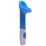 Клиторальный вибратор ротик Caressing Clitoris Blue