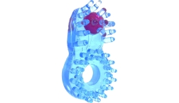 Кольцо со стимуляцией клитора Horoscope Blue