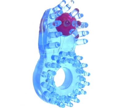 Кольцо со стимуляцией клитора Horoscope Blue