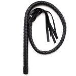 Черная плеть из экокожи Big Whip 110 см