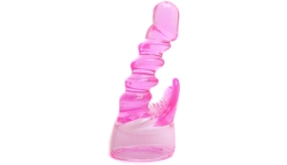 Розовая насадка для массажера Fairy Wand