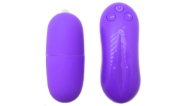 Виброяйцо с пультом ДУ Vibrating Egg Purple