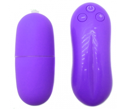 Купить Виброяйцо с пультом ДУ Vibrating Egg Purple