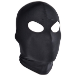 Черная маска с отверстиями для глаз Black Mask