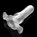Многофункциональная секс игрушка Hollow Anal Plug White