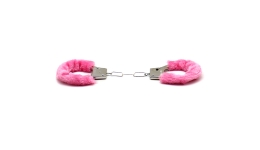 Аксессуарные наручники Fluffy Cuffs Pink