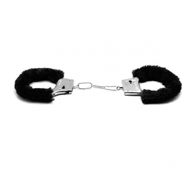 Аксессуарные наручники Fluffy Cuffs Black
