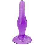Анальный втулка на присоске Jelly Plug Purple
