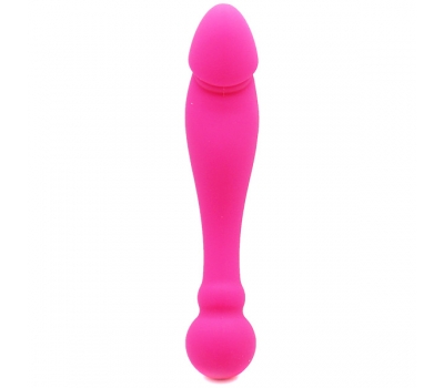 Силиконовый фаллоимитатор Dildo-Ball Pink 18 см