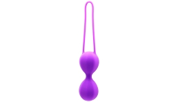 Вагинальные шарики из силикона Vaginal Balls Violet 3 см