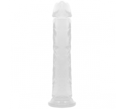 Гелевый фаллос на присоске Erotic Stik Clear 19 см