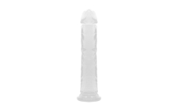 Гелевый фаллос на присоске Erotic Stik Clear 18 см