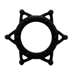 Эрекционное кольцо из силикона Star Black