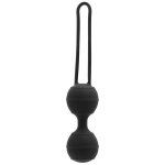 Вагинальные шарики из силикона Vaginal Balls Black 3,5 см