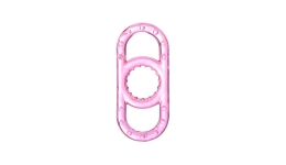 Кольцо для утяжки пениса и мошонки Iring Pink