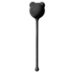 Вагинальный шарик  Single Funny Bear Black 2,6 см