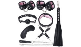 Бондажный набор Furry Kit Black 7 предметов