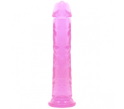 Гелевый фаллос на присоске Erotic Stik Pink 19см