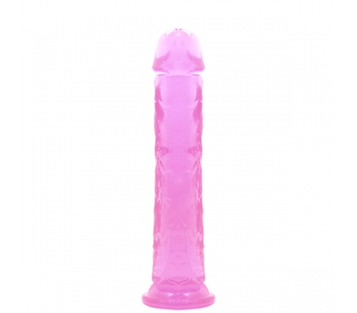 Гелевый фаллос на присоске Erotic Stik Pink 18 см