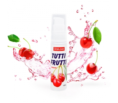 Съедобная смазка Tutti Frutti Вишня 30 гр