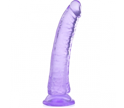 Гелевый фаллос реалистик Erotic Stik Purple 19 см