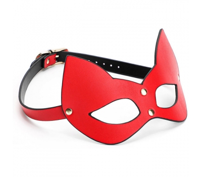 Эротическая маска на глаза Masquerade Kitty Red