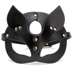 Эротическая маска на глаза Masquerade Black Cat Full