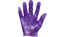 Перчатка для мастурбации и анальной стимуляции Fist It Purple