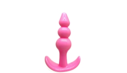 Гелевая пробка для ношения Jelly Pleasure Beads Pink
