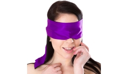 Атласная повязка на глаза Satin Mask Purple