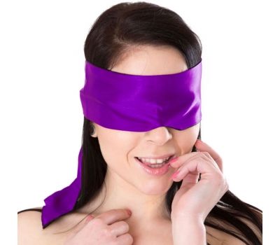 Атласная повязка на глаза Satin Mask Purple