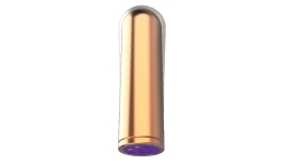 Мощная вибропуля с аккумулятором 10-mode Magnetic Bullet Gold