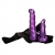Страпон с пробкой Baile Female Harness Ultra Purple 18 см