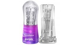 Гелевый мастурбатор в пластиковой колбе Bottle Purple