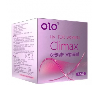 Тонкие презервативы с точками Olo Climax 10 шт