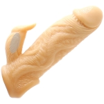 Насадка на пенис с вибратором Penis Extender Skin Vibe +4,5 см