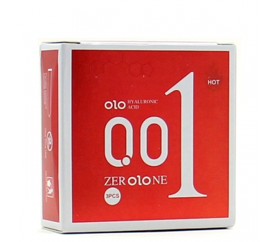 Тонкие презервативы с гладкой поверхностью Olo Passionate Factor Red 3 шт