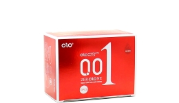 Тонкие презервативы с гладкой поверхностью Olo Passionate Factor Red 10 шт