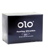 Тонкие презервативы с гладкой поверхностью Olo Feeling Ultrathin Black 10 шт