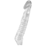 Насадка на пенис и мошонку Penis Extend Clear +10 см