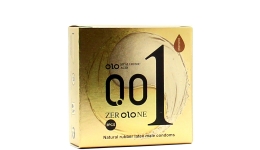Тонкие презервативы с гладкой поверхностью Olo Feeling Ultrathin Gold 3 шт