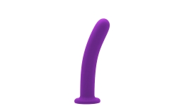 Силиконовый фаллос на присоске Silicone Dildo Violet 13 см