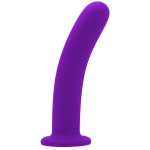 Силиконовый фаллос на присоске Silicone Dildo Violet 16 см