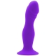 Силиконовый фаллос на присоске Silicone Dildo Violet 15 см