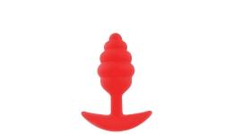 Силиконовая пробка для ношения Ribber Cone Small Red